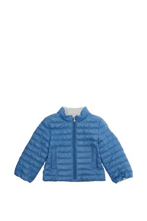 blue polyester jacket MONCLER KIDS | L19511A00001597YX70Q